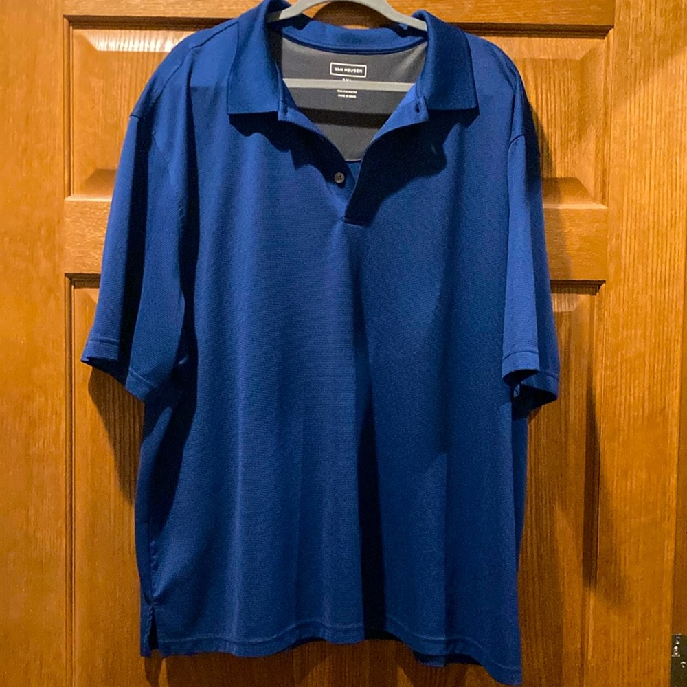 Big & tall - ribbed polo shirt Van Heusen 3xl